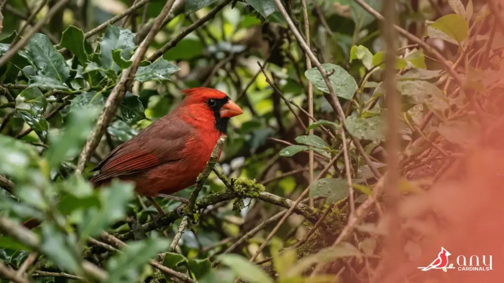 Do Cardinals Prefer Dense Shrubs
