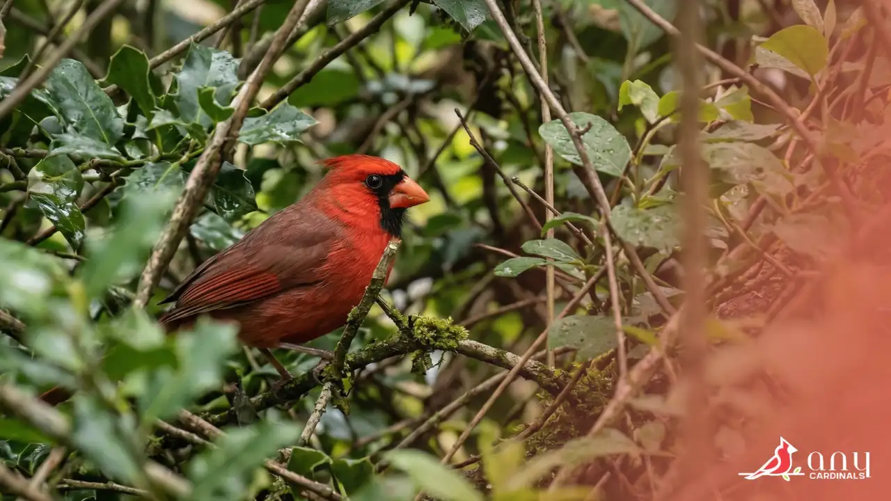 Do Cardinals Prefer Dense Shrubs