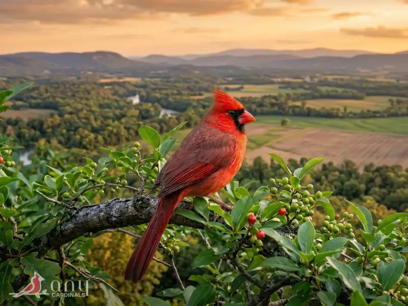 Where Northern Cardinals Are Found in North America